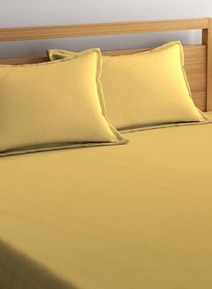 Portico New York Percale Duvet Cover Cotton Yellow  - Image 2