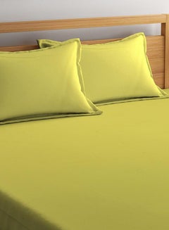 Portico New York Percale Duvet Cover Cotton Green  - Image 2