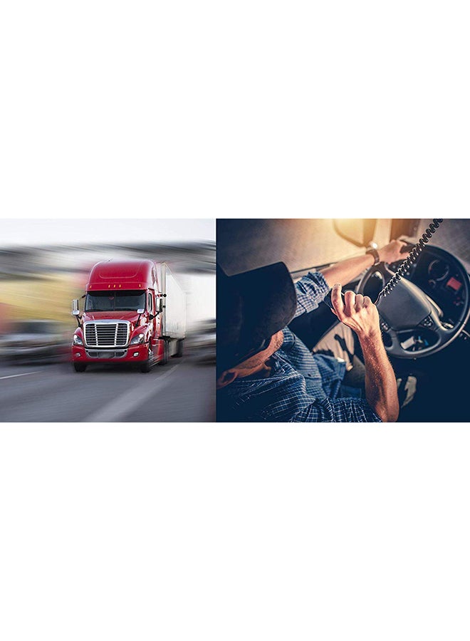 يونادن مايكروفون BC645 ب4 دبابيس لأجهزة الراديو CB أسود - Image 2