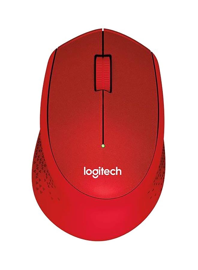لوجيتيك - ماوس لاسلكي سايلنت بلس 2.4 جيجاهرتز موديل M330 أحمر - Image 1