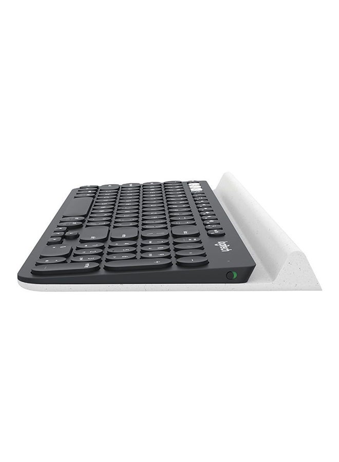 Logitech - K780 Multi-Device Wireless Keyboard 2.4GHz and Bluetooth Black - Image 1