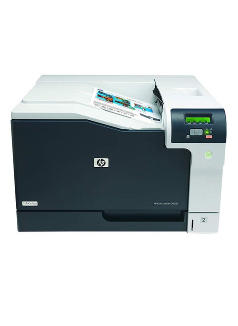CP5225dn LaserJet Professional Color Laser Printer With 600x600 dpi 20 ppm Print Speed Automatic Duplex Printing Two-Line LCD Display And 350 Sheets Input Capacity USB 2.0 & ETH CE712A White