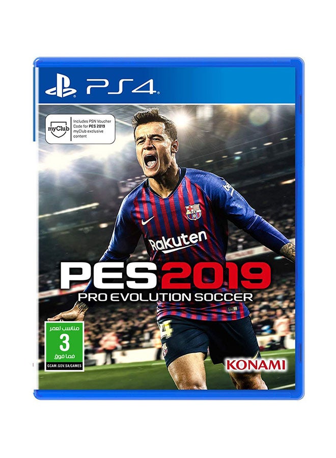 Konami - Pes 2019 Pro Evolution Soccer - sports - playstation_4_ps4 - Image 1