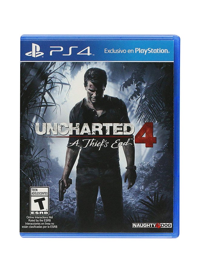 لعبة الفيديو "Uncharted 4: A Thief's End" (إصدار عالمي) - بلاي ستيشن 4 (PS4)