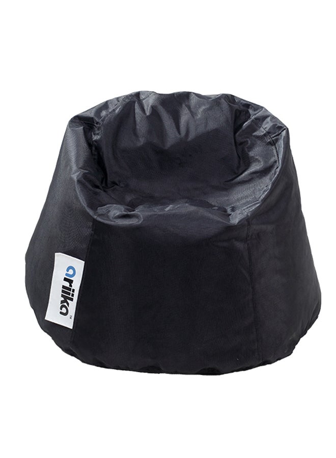 Ariika Small Puff Jeans Bean Bag Black 78×50cm 