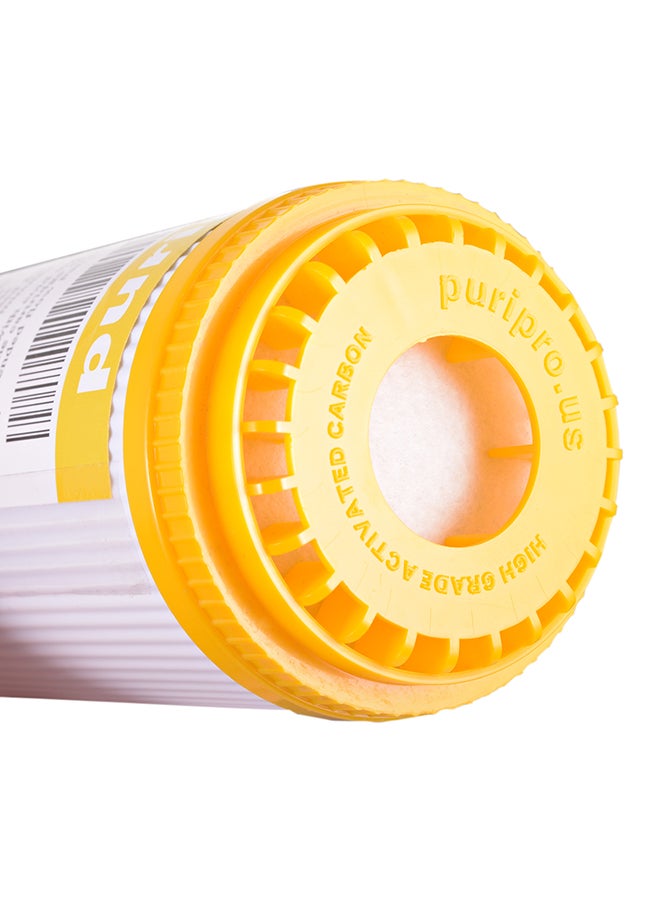 PuriPro Granular Activated Carbon Water Filter Cartridge Multicolour 10inch - Image 3