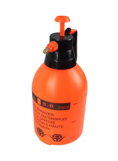Generic Hand-Pressure Hand Pump Pressure Sprayer Bottle Orange 342grams  - Image 1