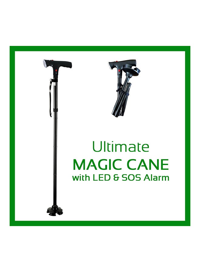 Ultimate Magic Foldable Cane With LED And SOS Alarm - Image 2