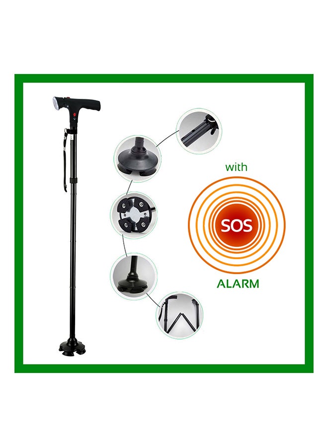 Ultimate Magic Foldable Cane With LED And SOS Alarm - Image 3