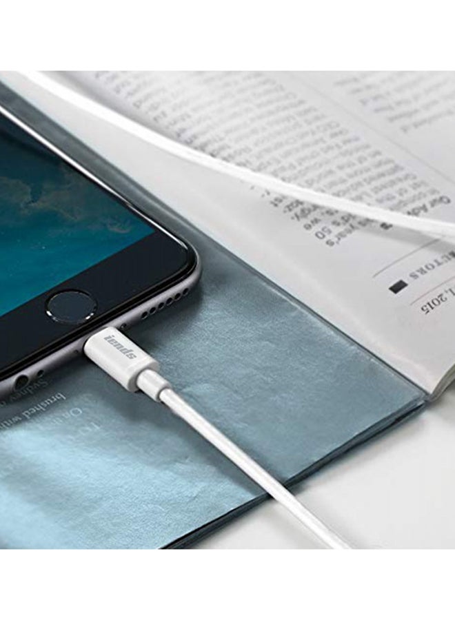 آيندز كابل بمنفذ Lightning للأجهزة بنظام التشغيل iOS أبيض - Image 4