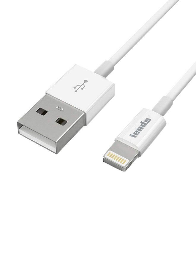 آيندز كابل بمنفذ Lightning للأجهزة بنظام التشغيل iOS أبيض - Image 1
