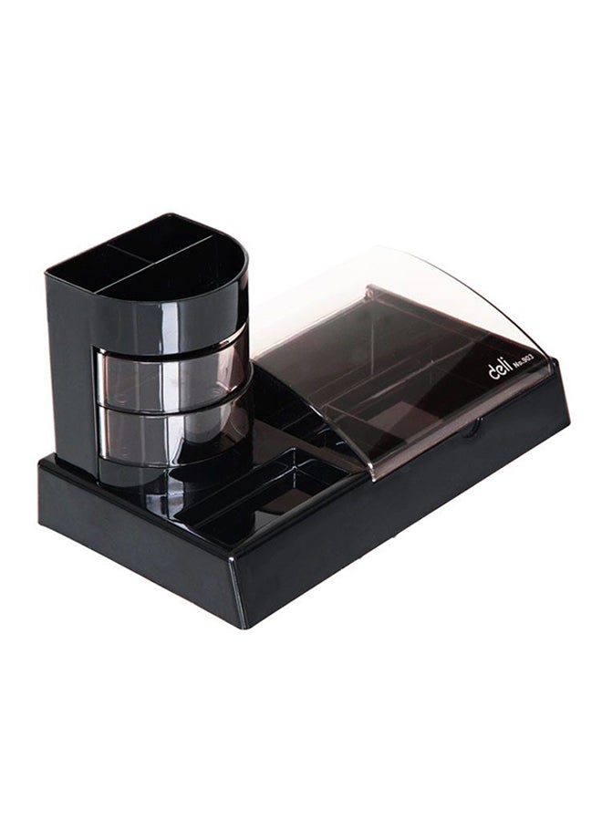 Deli Combination Office Pen Holder Black - Image 3