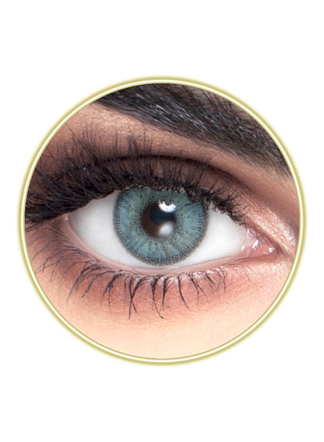 ماي لينس عدسات لاصقة بلون أزرق فاتح للاستعمال لمدة 6 أشهر - Image 1