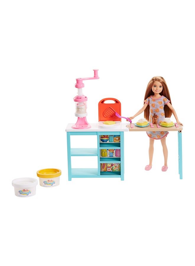 Sisters Stacie Doll And Breakfast Playset