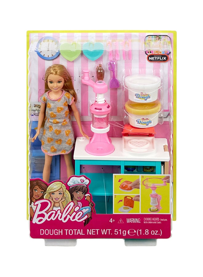 Sisters Stacie Doll And Breakfast Playset