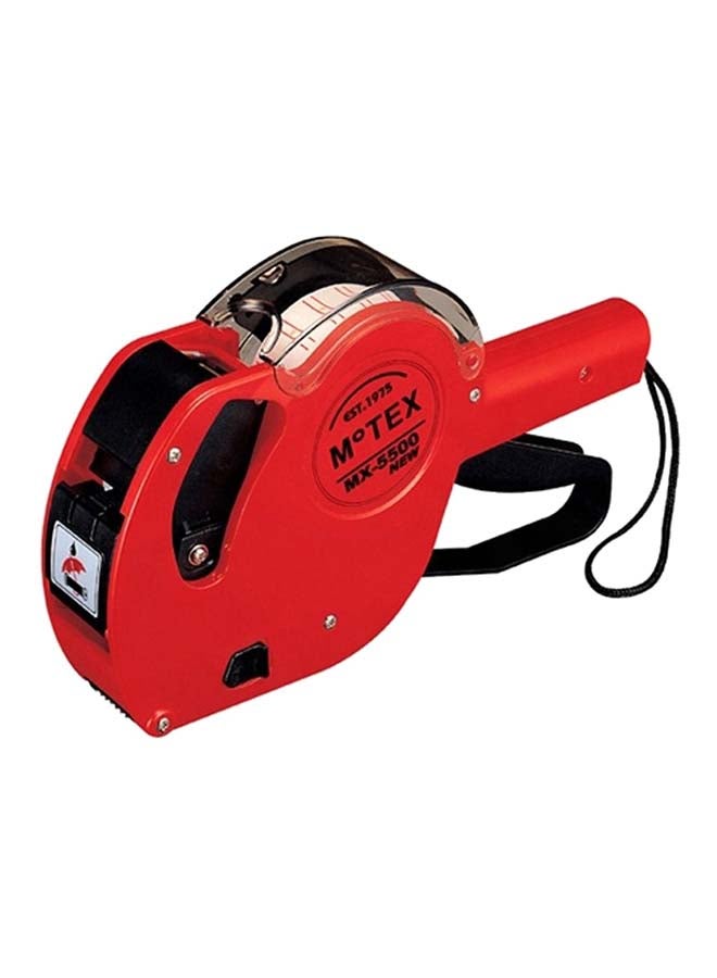 DUODELI Price Label Gun Red 