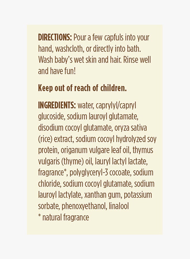 Burt's Bees Shampoo And Wash Calming 350ml - Image 3