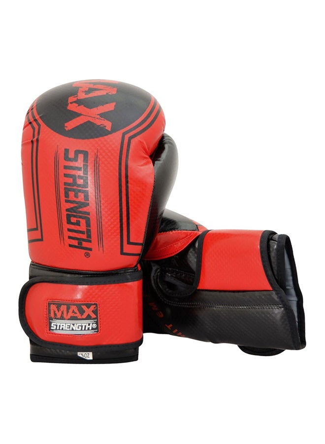 Max Strength Synthetic Leather Muay Thai Boxing Gloves - Image 3