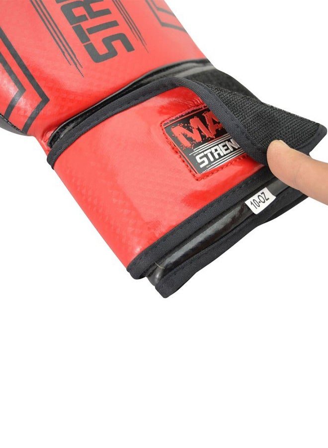 Max Strength Synthetic Leather Muay Thai Boxing Gloves - Image 5