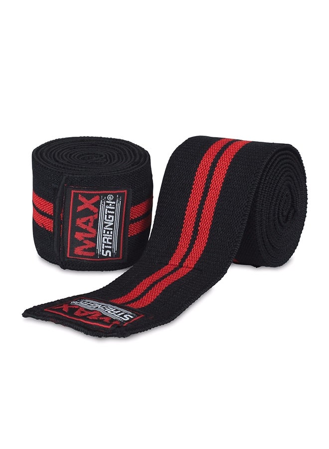ماكس سترينث طقم أربطة لرفع الأثقال مكون من قطعتين Standard - Image 4