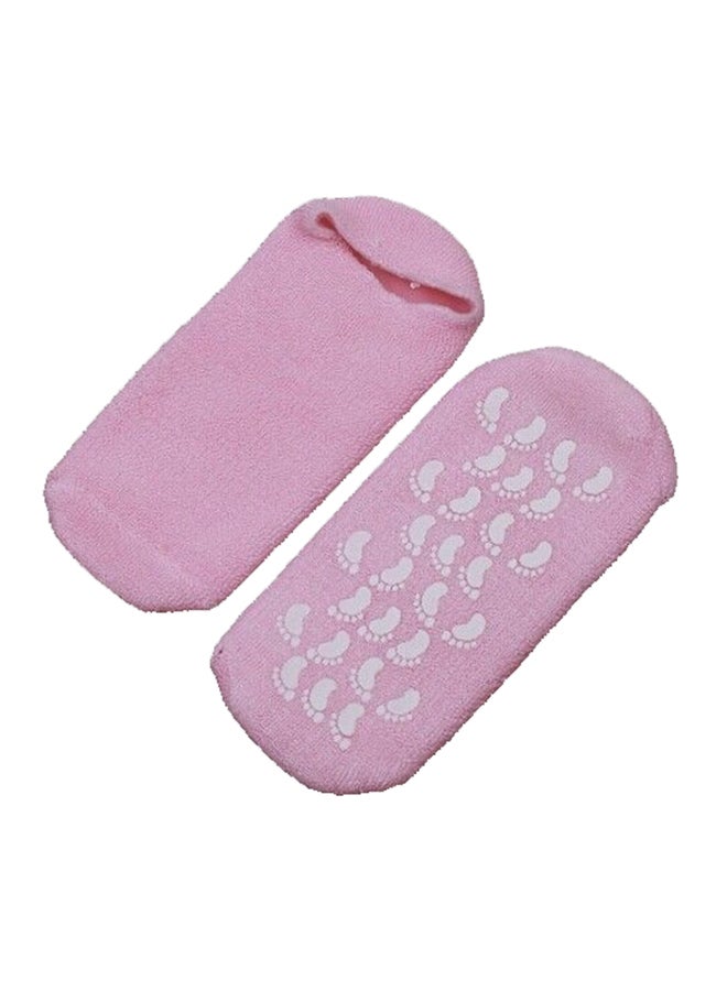 Generic Moisturizing Treatment Gel Spa Socks  - Image 2