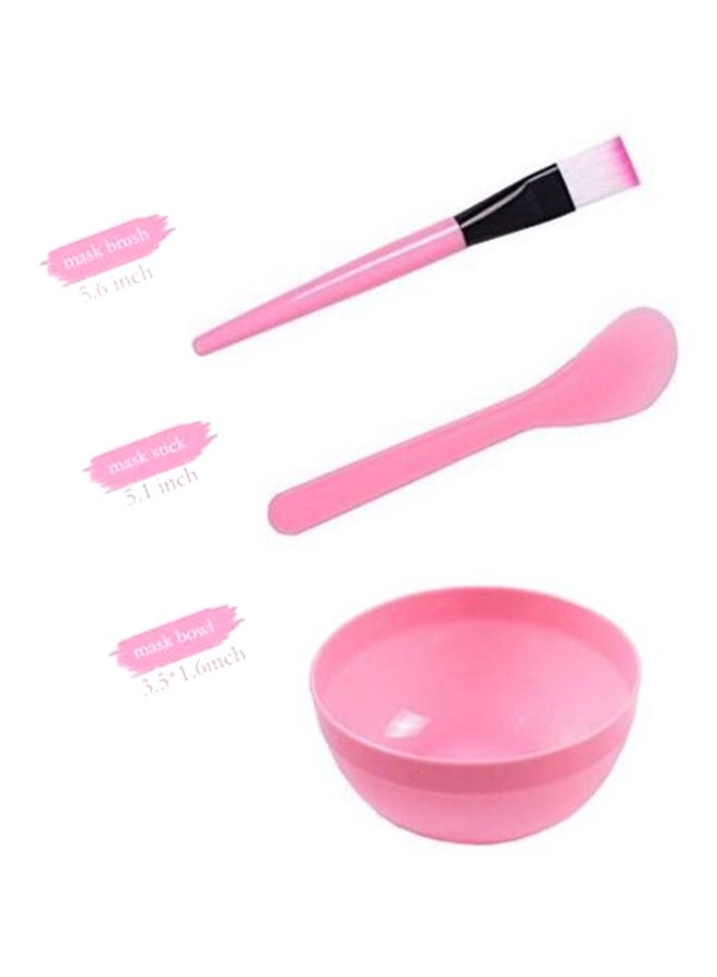 Beauenty Face Mask Mixing Bowl SetLady Facial Care Mask Facemask Mixing Tool Sets Pink/Black/White  - Image 2