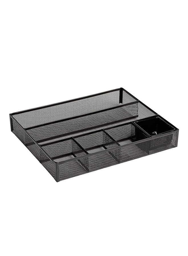 Rolodex Metal Mesh Drawer Organizer Black - Image 1