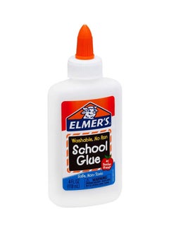 ELMER'S Pack Of 2 Washable No-Run School Glue Set White  - Image 2