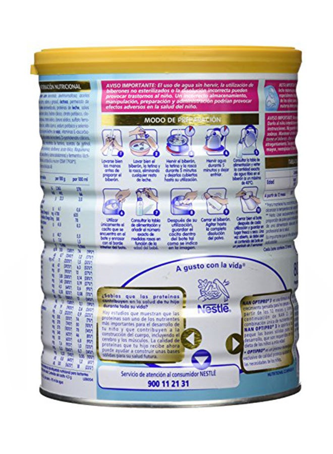 Nestle - NAN Optipro 3 Formula Milk 800grams - Image 1