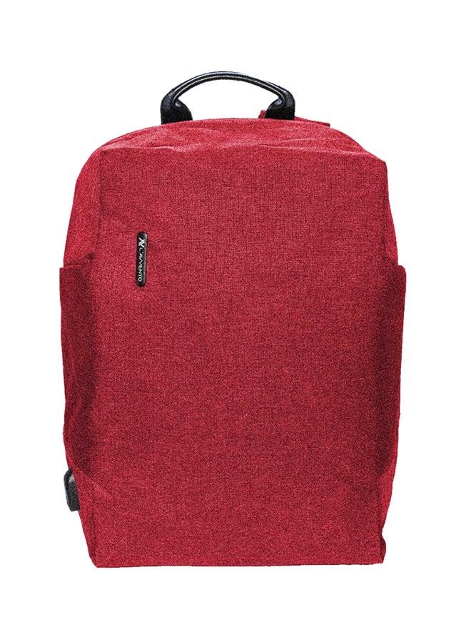 LAVVENTO - Discovery Laptop Backpack 15.6-Inch Red - Image 1