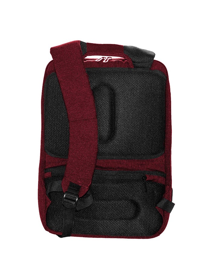 LAVVENTO - Discovery Laptop Backpack 15.6-Inch Red - Image 1