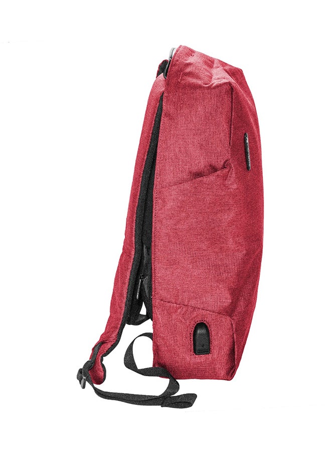 LAVVENTO - Discovery Laptop Backpack 15.6-Inch Red - Image 1