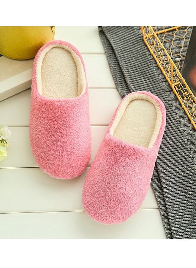 Generic - New Soft Plain Slippers Pink - Image 1