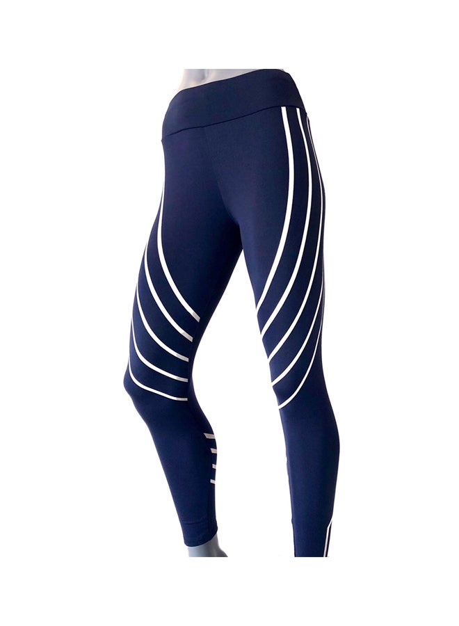Generic - Sports Leggings Navy Blue - Image 1