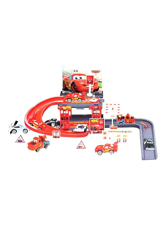 3Racing 29-Piece Racing 3 Car With Parking Playset - Image 1