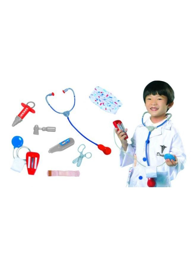 مجموعة لعب على شكل زي الطبيب مع معدات - Image 2