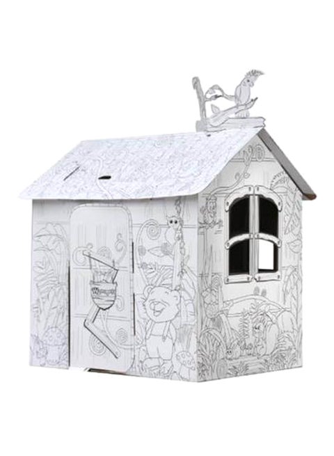 Jungle House Painting Craft Set Multicolour
