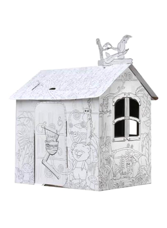 Jungle House Painting Craft Set Multicolour
