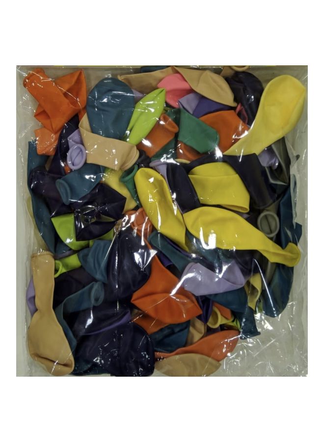 Generic - 100-Piece Colourful High Quality Party Decoration Pearl Latex Balloon Set - Image 1