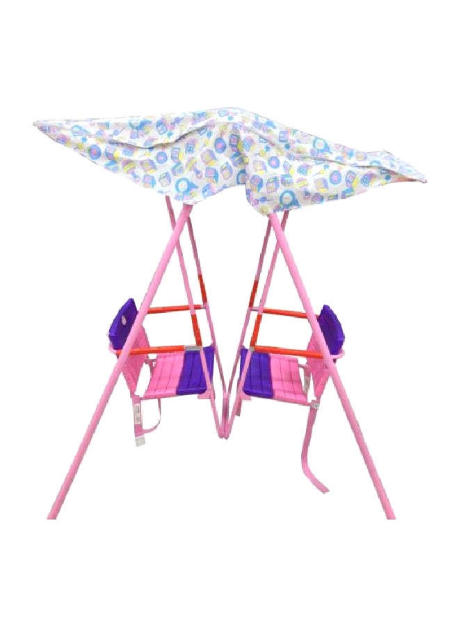 2-Seater Indoor Swing With Umbrella For children  - Image 2
