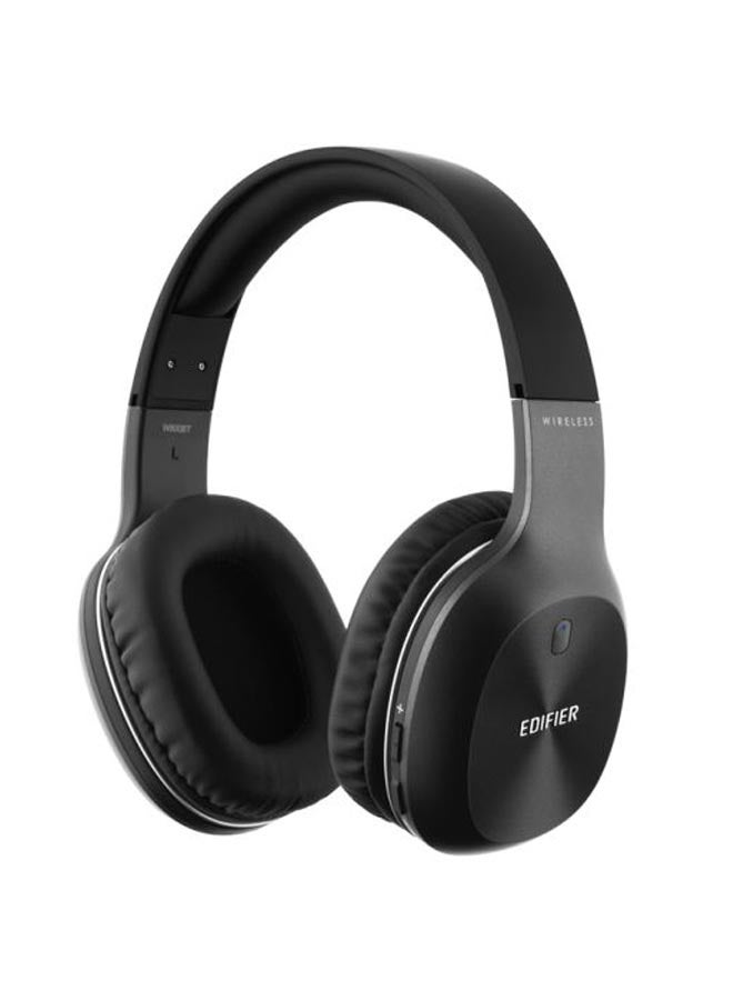 اديفير سماعة رأس بلوتوث طراز W800BT - لاسلكية بتصميمٍ يغطي الأذن، تشغيل يصل إلى 75 ساعة، خفيفة الوزن أسود