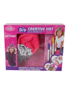 Basmah Easy To Make Creative Hat With Painting Set, 32-1512229  - Image 2