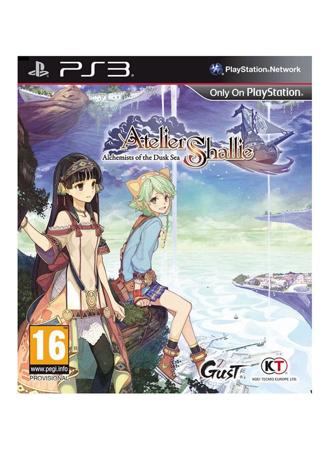 كوي تيكمو لعبة Atelier Shallie Alchemists Of The Dusk Sea - (النسخة العالمية) - تقمص الأدوار - بلاي ستيشن 3 (PS3)  - Image 1
