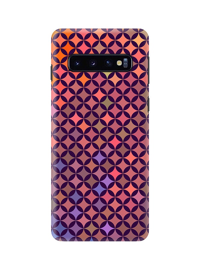 Stylizedd Protective Case Cover For Samsung Galaxy S10 Wall Of Diamonds - Image 1