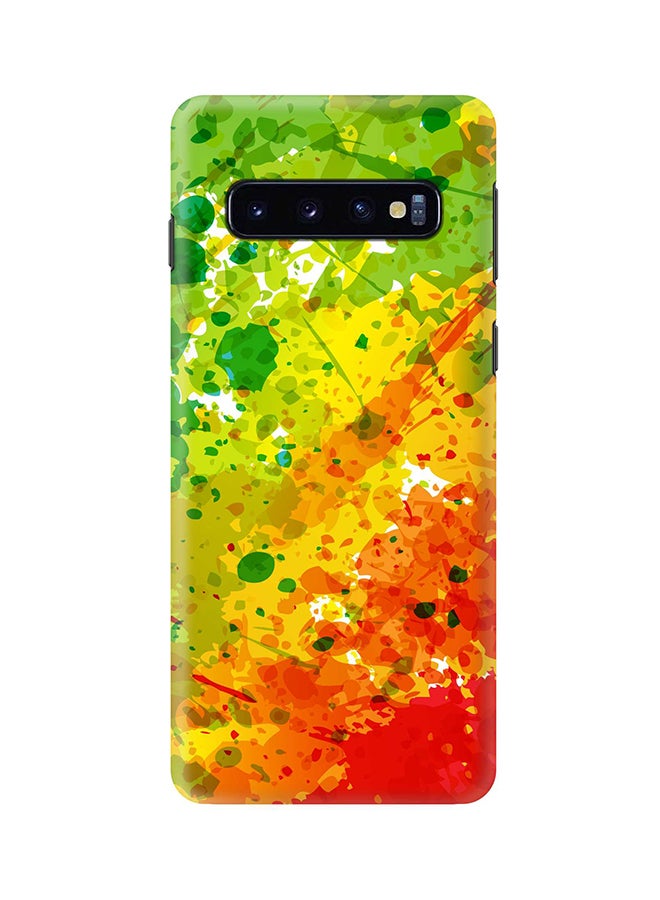 ستايلايزد غطاء حماية واقِ لهاتف سامسونج جالاكسي S10 لطخة استوائية - Image 1