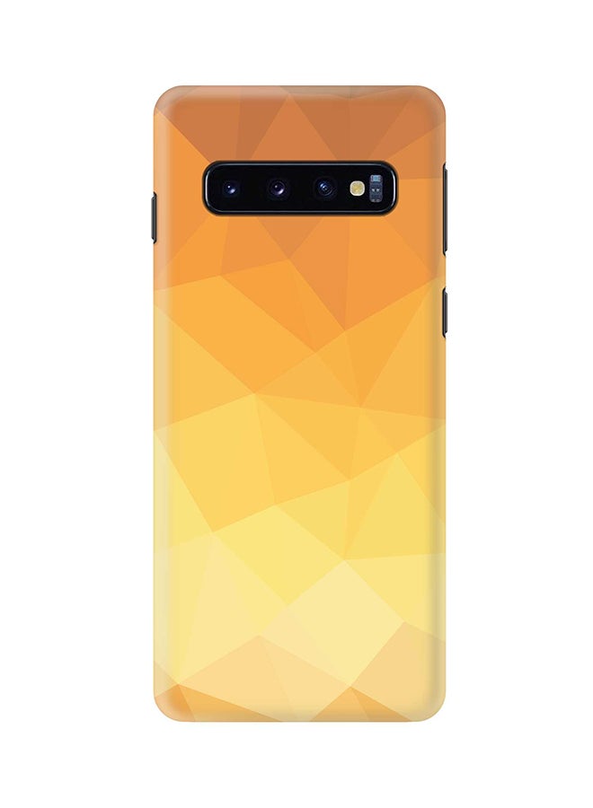 Stylizedd Protective Case Cover For Samsung Galaxy S10 Gold Bar - Image 1