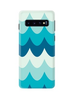 Protective Case Cover For Samsung Galaxy S10 Wavy Waves