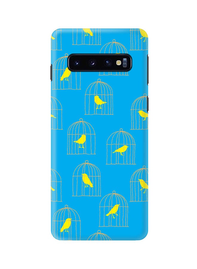Stylizedd Protective Case Cover For Samsung Galaxy S10 Caged Birdy - Image 1