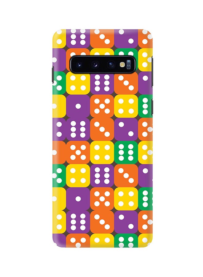 Protective Case Cover For Samsung Galaxy S10 Dice Roll