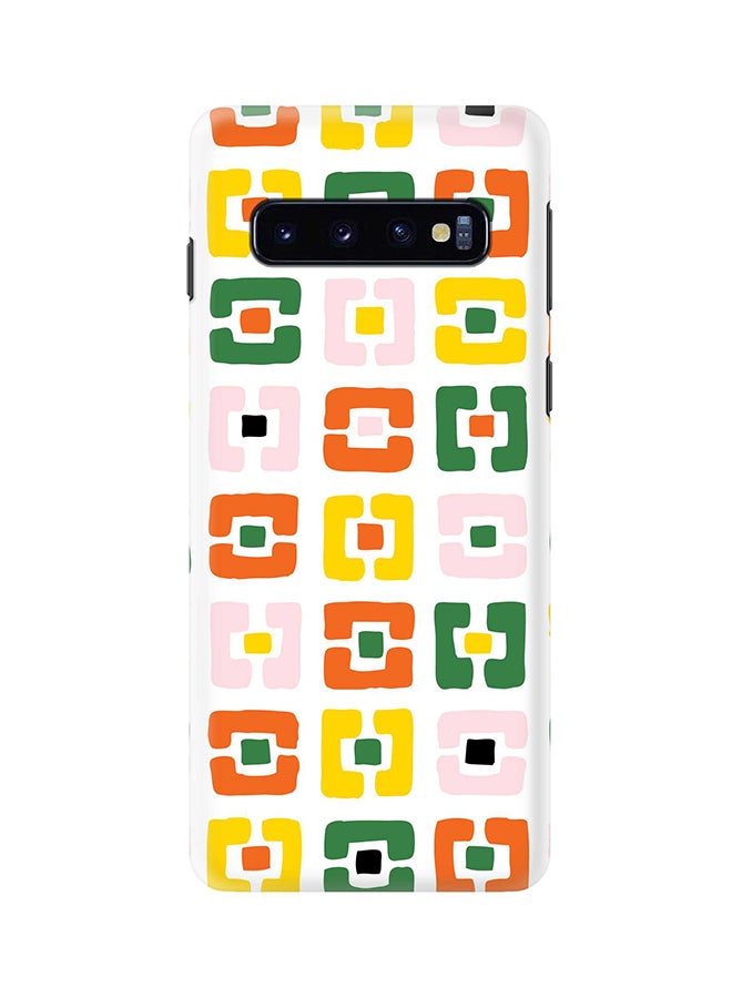 Stylizedd Protective Case Cover For Samsung Galaxy S10 Bracket Dot - Image 1